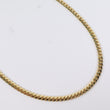 10K YG Micro Cuban Links Chain / 18.1gr / 4mm / 18in /