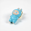 10K YG Sky Blue Labubu Pendant / 5.7gr / 0.9in /