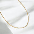 10K Yellow Gold Roll-On Chain / 2.5gr / 2.5mm / 20in