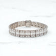 18K WG Diamond Luxury Bracelet / 29.8gr / 9mm / 6in / 6.4Wt Dia