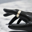 14K YG Fashion Engagement Ring / 3.30gr / 7mm / Sz 9