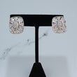 14K WG Diamond Luxury Stud Earrings / 9.46gr /  / D-0.37Ct
