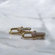14K YG Fany Stud Earrings / 10.92 / 1.3in