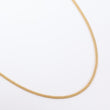 14K YG Mini cuban Links Chain / 4.3gr / 1.5mm / 18in /