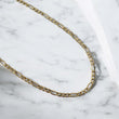 14K YG Figaro Chain / 6.2 / 4.2mm / 22in