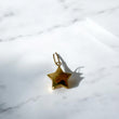 18K Yellow Gold Star Pendant / 0.8gr / 0.9in