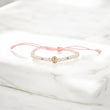 18K YG Virgin Of Guadalupe - Smooth Balls Bracelet / 0.4gr / Adjustable /