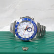 Watch Rolex Yacht-Master II Mate White Dial On Oyster Ref 116680 / 44mm