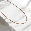 10K RG Rope Chain / 3.06gr / 1.6mm / 16in