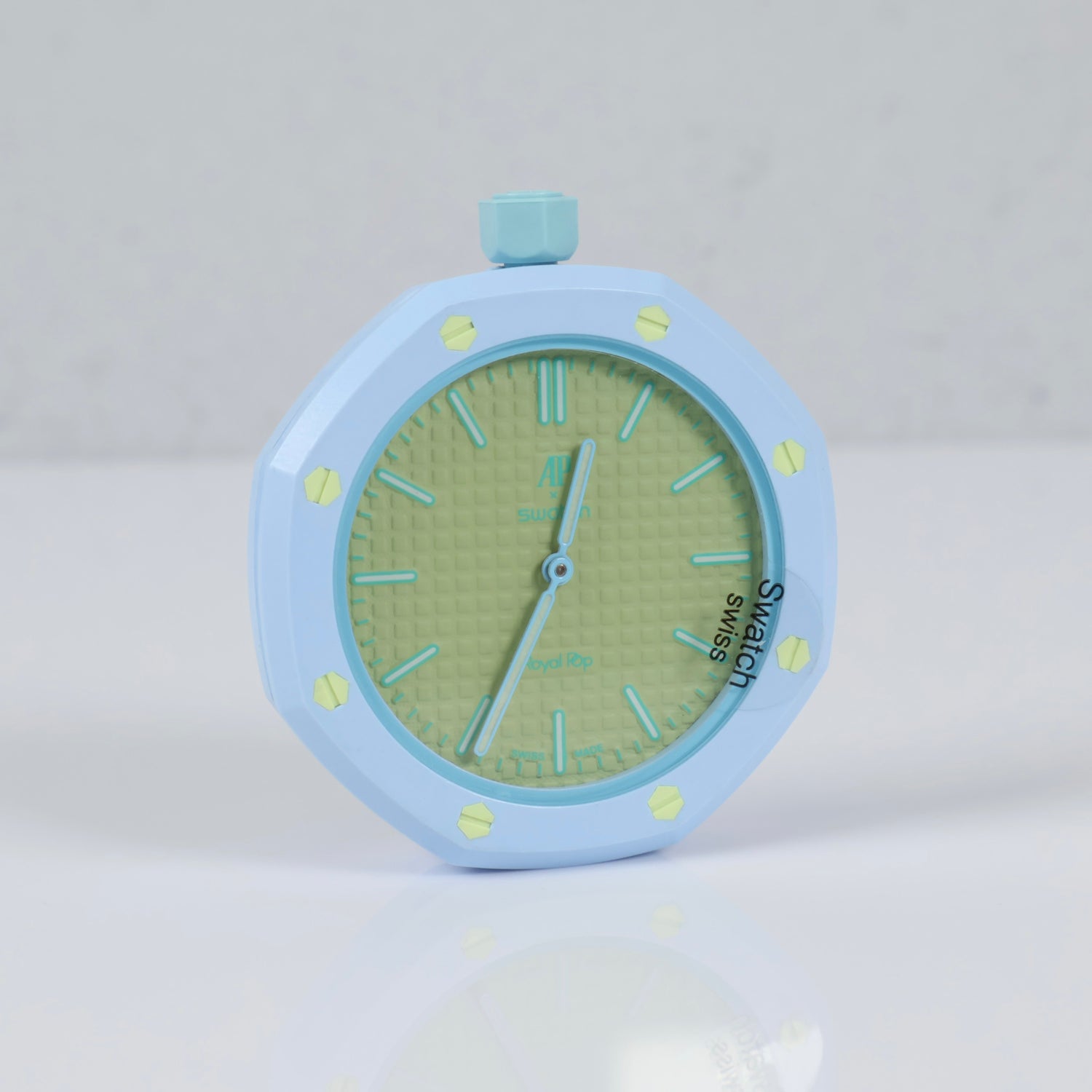 Swatch X Audemars Piguet Bioceramic Royal Pop Blaue Acht Watch / 40mm