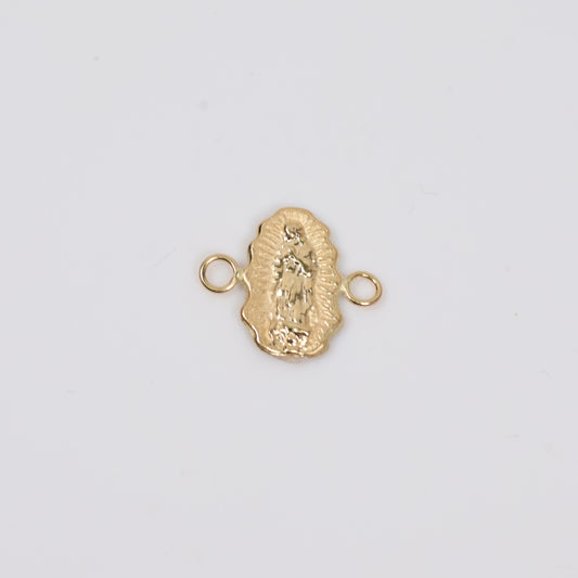 18K YG Virgin Of Guadalupe Ironwork / 0.6gr / 0.5in /