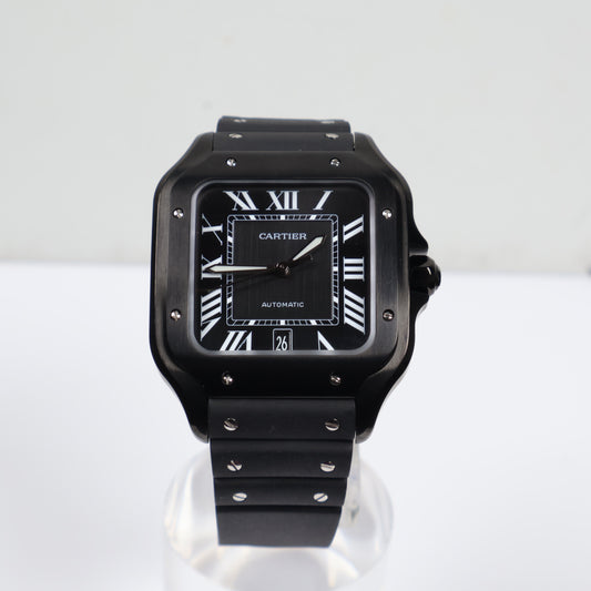 Watch Cartier Santos Black Watch /  / 40mm /