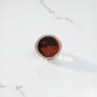10K RG Diamond Circle Memorial Rings / 13.35gr / Sz 9 3/4 / D-2.25Ct