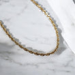 14K YG Rope Chain / 6.63gr / 3.8mm / 18in