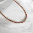 14K RG Rope Chain / 17.84gr / 2.8mm / 22in