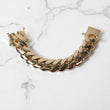 10K YG Cuban Links Bracelet / 324.4gr / 24.2mm / 8in /