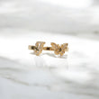 10K YG Diamond Butterfly - Letter F Rings / 2.21gr / Sz 6 / 0.08Wt Dia