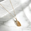 18K Yellow Gold Maria Auxiliadora Jewelry Set / 3.25gr / 17in