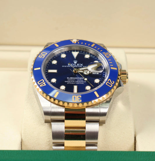 Rolex Sub 2 Tone Bluesy 40mm 2020 no card Watch