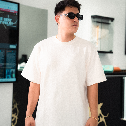 In Gold We Trust White T-Shirt