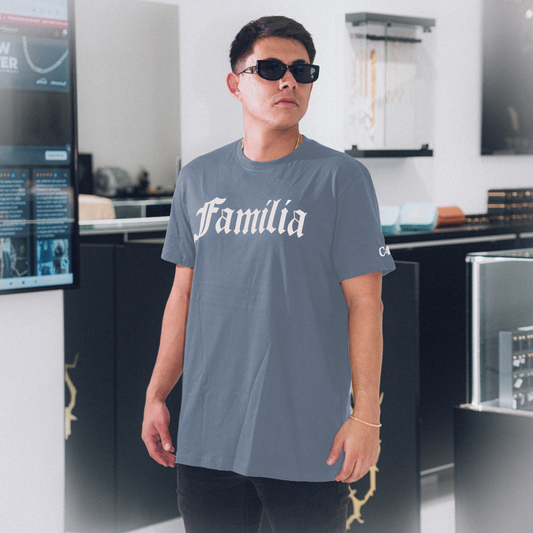 Familia Bluish Gray T-Shirt