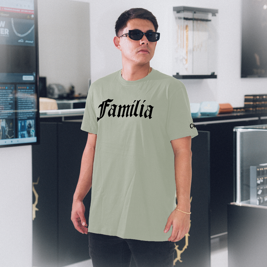 Familia Greenish Grey T-Shirt