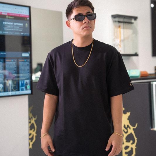 In Gold We Trust Black T-Shirt