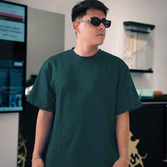 In Gold We Trust Green T-Shirt