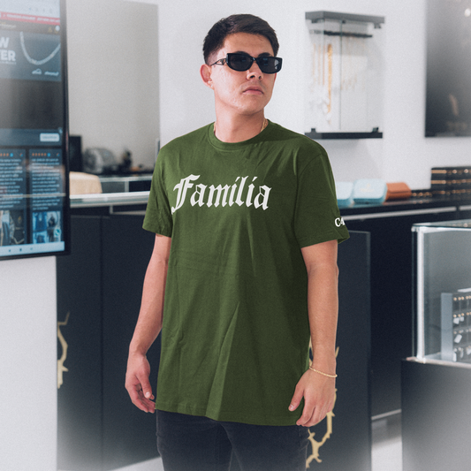 Familia Military Green T-Shirt