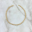 18K Yellow Gold Gc Anklet / 6gr / 6.3mm / 9in