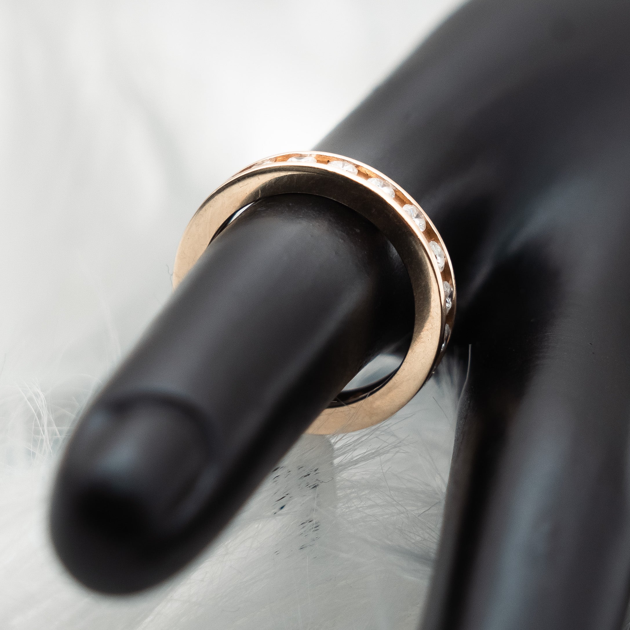 Infinite Diamonds Engagement Ring 14K White Gold / 4.3gr / Size 6