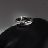 Banda Engagement Ring 14K White Gold / 7gr / Size 9