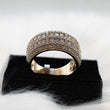 Luxury Ring 14K Yellow Gold With Diamonds / 8.6gr / Size 11